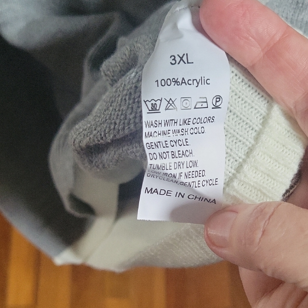 Gray Crewneck Sweater - Picture 3 of 4